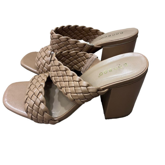 Women's Baboo Heel Sandals 8 - Picture 1 of 5
